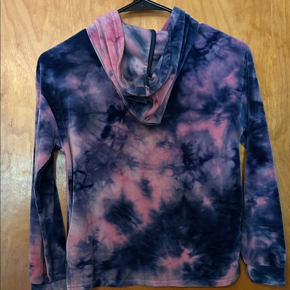 Tie-Dye Hoodie and Joggers Set Sweatsuit Tracksuit Ultra Soft Girls M - Picture 5 of 11